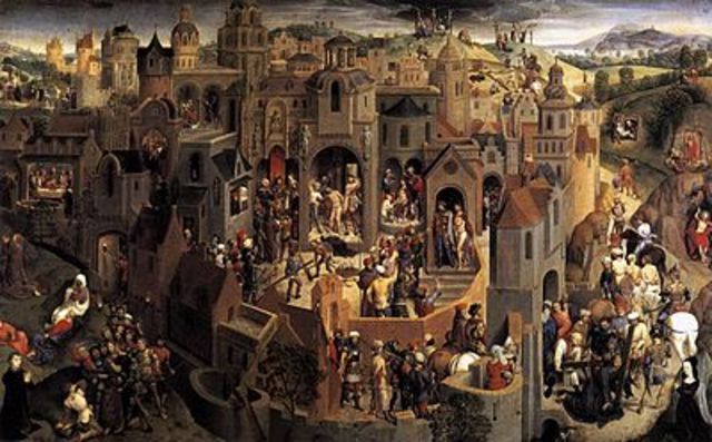 Scenes from the Passion of Christ by Hans Memling