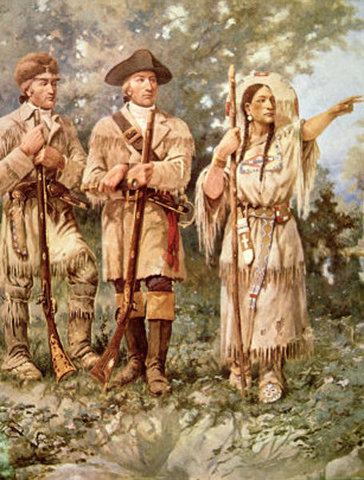 Lewis, Clark, and Sacajewea Expedition