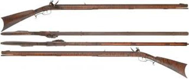 Flintlock Kentucky Long Rifle