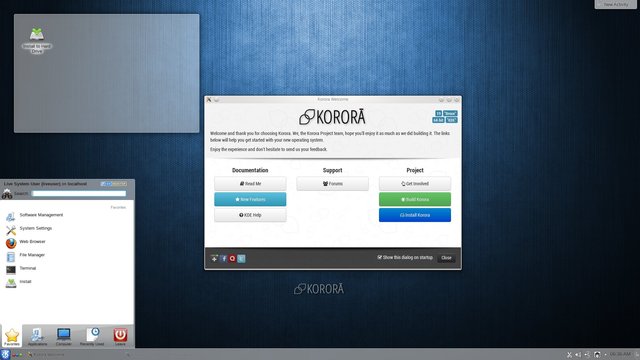 Korora linux