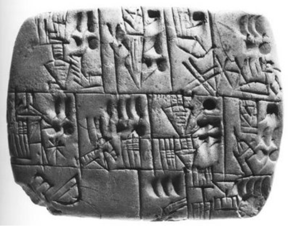 Глиняные таблички и т.д. (7-й век до нашей эры)