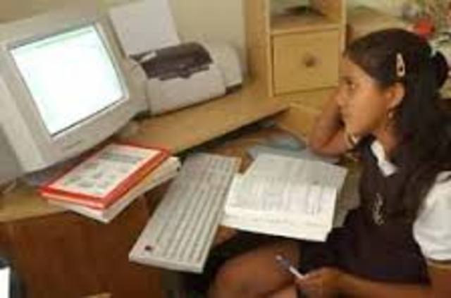 primer contacto con el internet y computadores