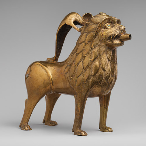 Lion and Dragon Aquamanile, Germany