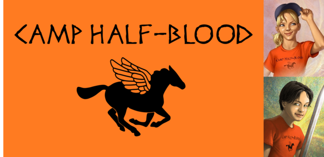 Percy arrives at camp half blood