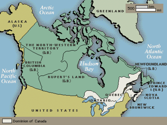 La creation du Canada (confederation)