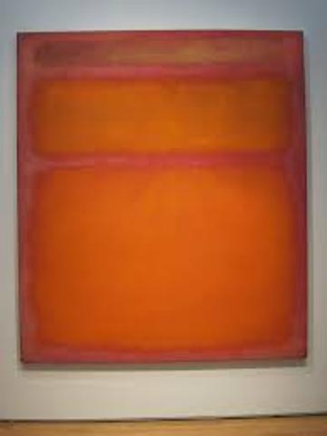 Orange, Red, Yellow by Mark Rothko
