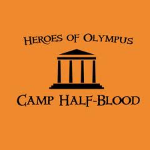percy arrived at Camp Half Blood!