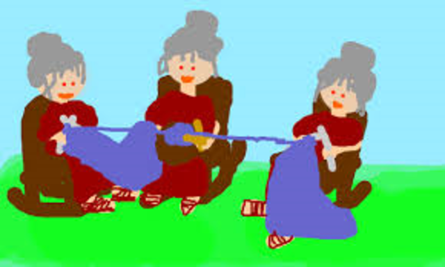 percy sees the old ladies!