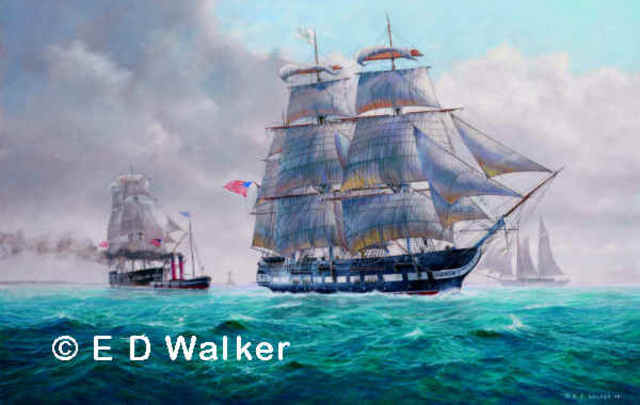 Ships Arrive At Jamestown