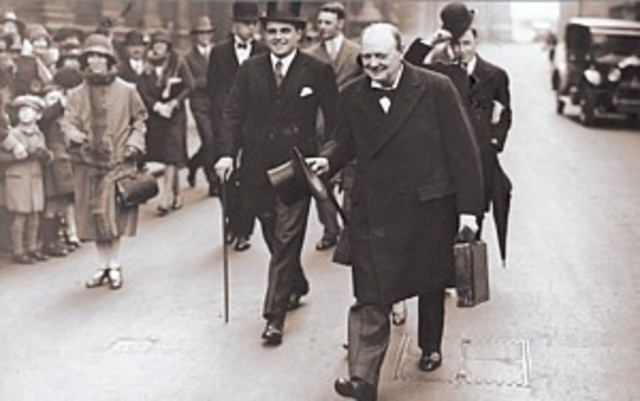 Winston Churchill Becomes Chancellor of the Exchequer