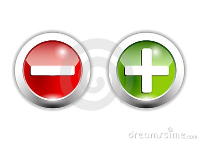 + and - Come into the World