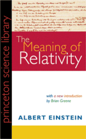 Einstein publishes "The Meaning of Relativity"