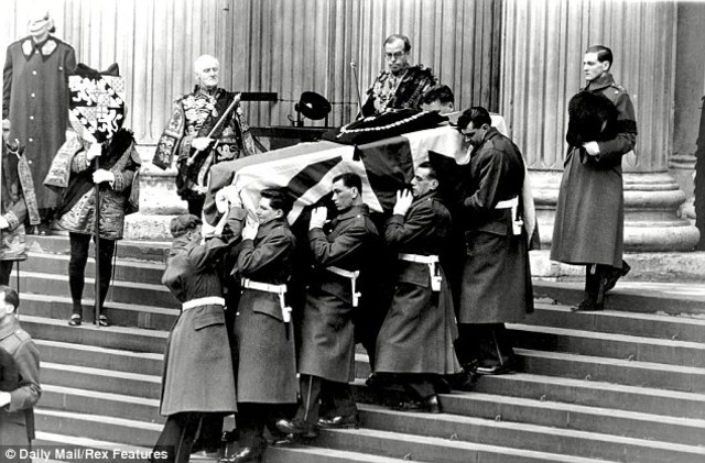 Winston Leonard Spencer Churchill Dies.