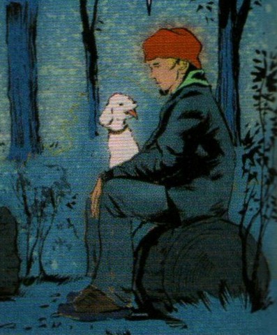 They turn in a poodle for a train ticket