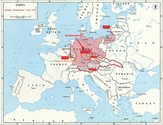 Sudetenland/Appeasement