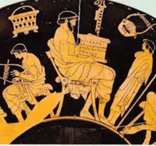 greek culture revolved around poets and literature