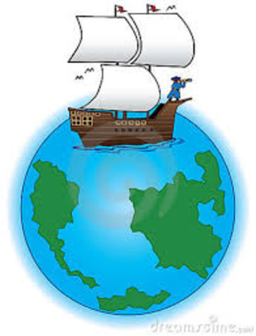 Francis Drake circumnavigates the globe