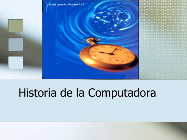 Historia de las computadoras