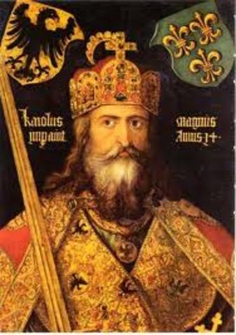 Charlemagne Becomes King of the Franks