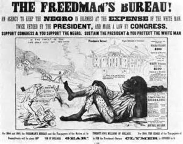 Freedmen’s Bureau Established