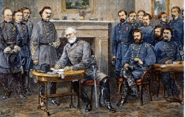 Surrender at Appomattox Courthouse