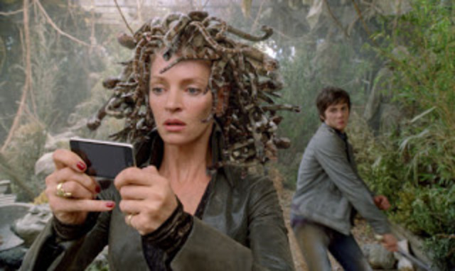 they get attacked by Medusa