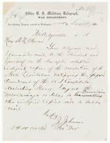 Congressional Control Over Reconstruction