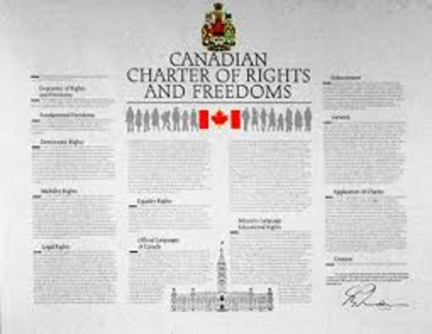 Constitution Act and the Charter of Rights and Freedoms