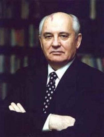 Election of Mikhail Gorbachev to the post of General Secretary of the Communist Party of the Soviet Union