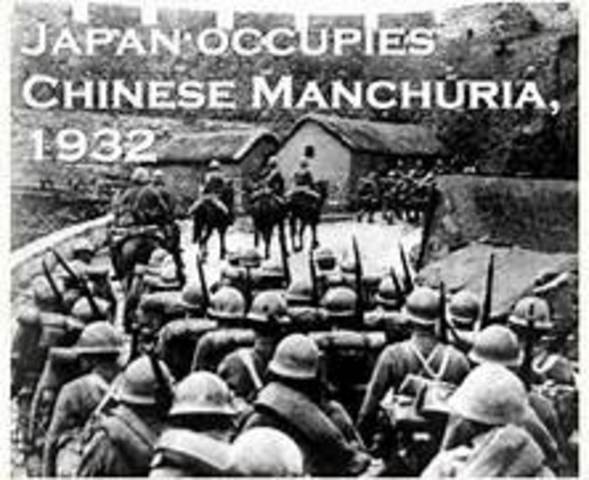 Japan invaded Manchuria