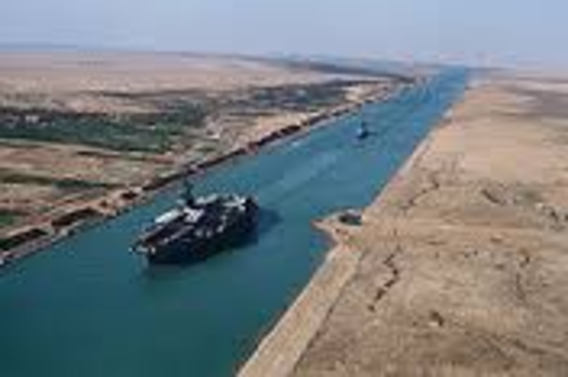Suez Canal Opens