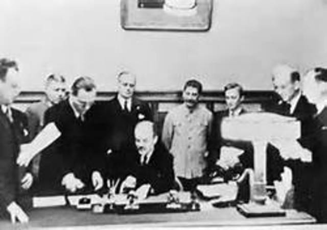 Nazi Soviet Non-Agression Pact