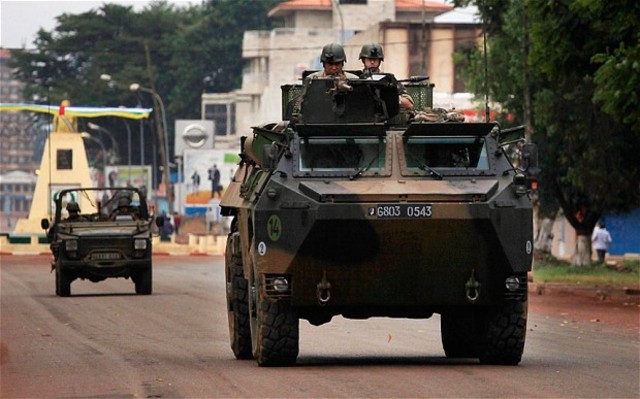 French troop reinforcements arrive in Central African Republic