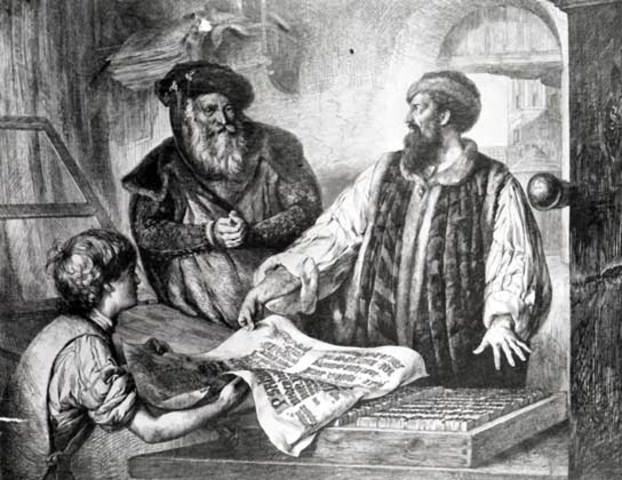 Первый печатный станок