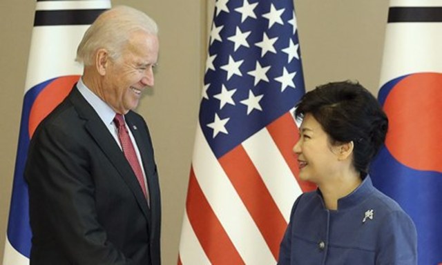 Joe Biden reaffirms US strategy for Asia-Pacific with talks in Seoul