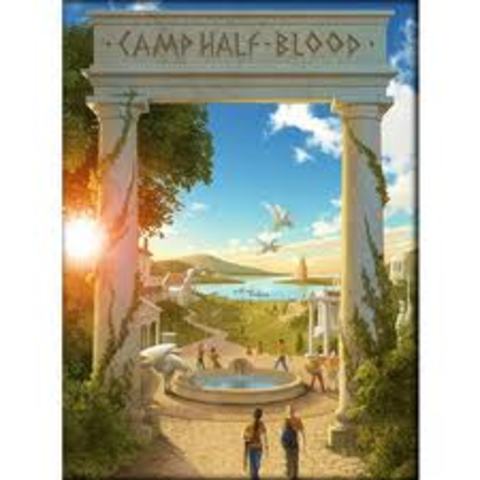 percy and his mom and grover are riding to half blood hill