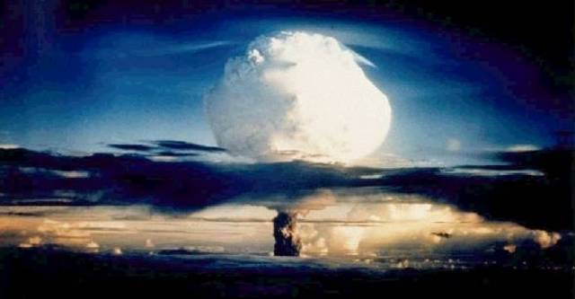 U.S. explodes H-bomb