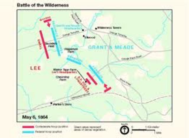 Battle of Wilderness, Virginia