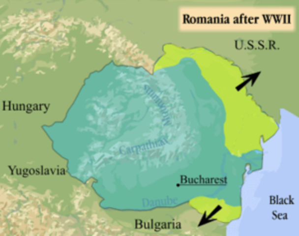 Romania Taken Over by Soviet Union
