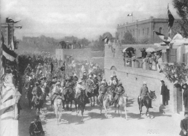 ביקורו של וילהלם השני, קיסר גרמניה ברחוב הנביאים