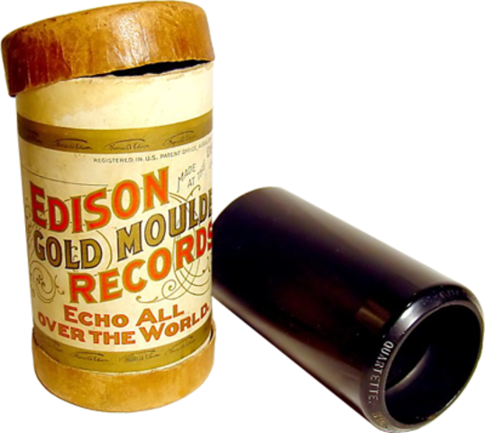 Восковой валик для фонографа