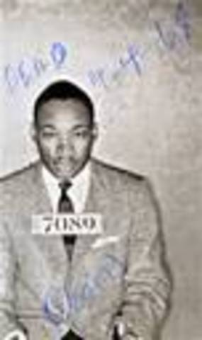Martin Luther King arrested
