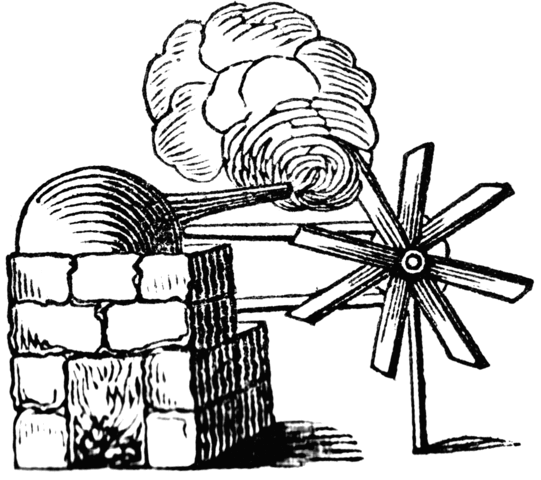 Giovanni Branca Devises Steam Wheel