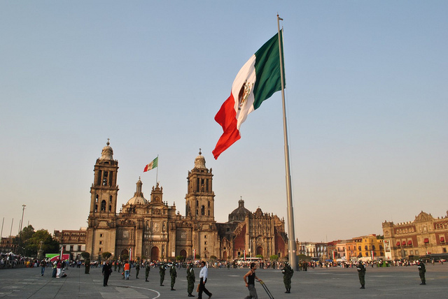 Llegada a Ciudad de México