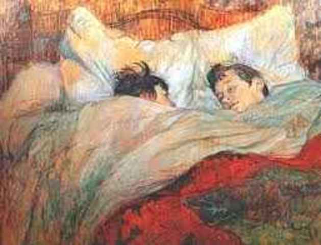 La cama, Toulousse Lautrec