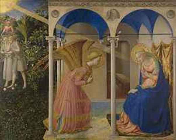 La anunciación, Fra Angelico