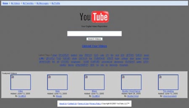 PRIMERA VEZ QUE ENTRE A YOUTUBE