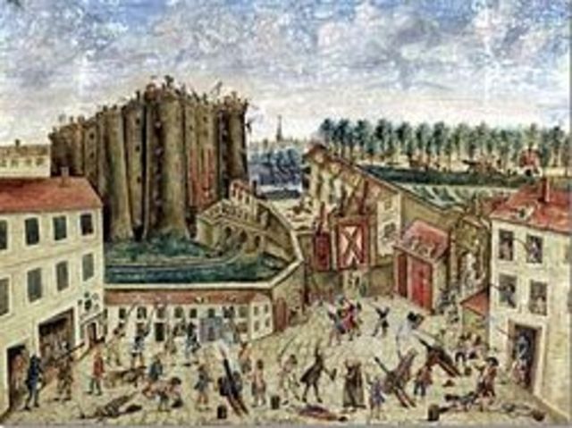 Attack at Bastille Prison