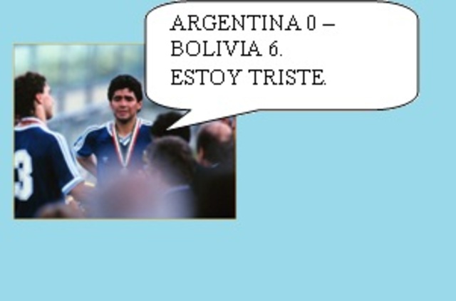 Bolivia 6 -Argentina 1