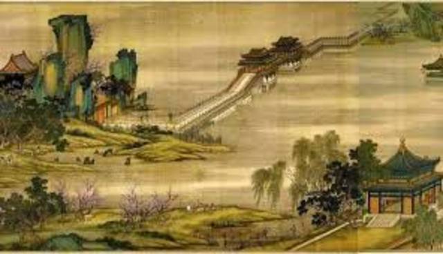 The Polos reach the Khan